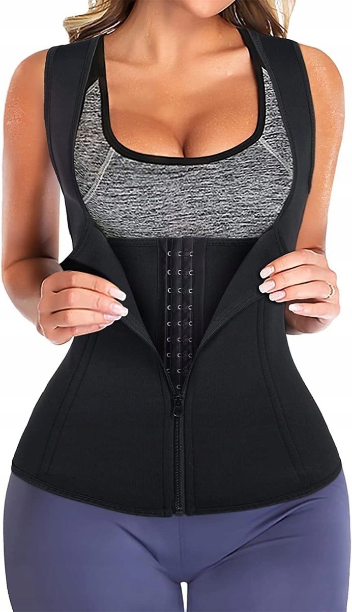 Gorset czarny wyszczuplający modelujący sylwetkę Regulowany r. 3XL
