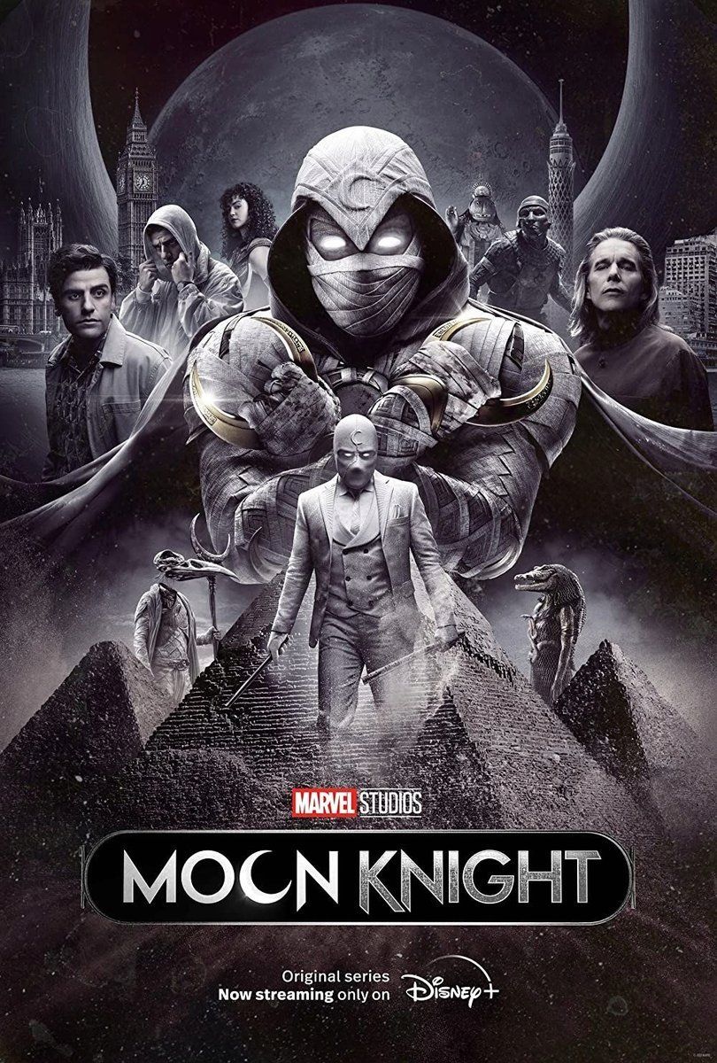 PODKŁADKA POD MYSZ Z Nadrukiem 22x18 cm Moon Knight Marvel Tekst Prezent