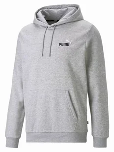 BLUZA męska PUMA z kapturem 674471-04 szara S - Bluzy męskie - miniaturka - grafika 1