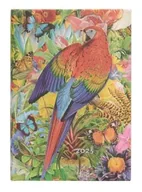 Kalendarze - Kalendarz tygodniowy midi 2025 Tropical Garden - Paperblanks - miniaturka - grafika 1