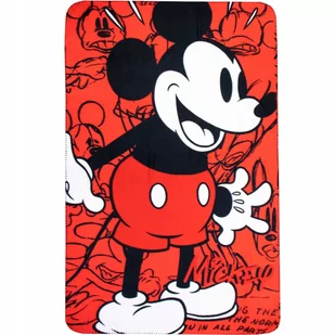 Myszka Miki Koc polarowy Narzuta Mickey 150 x100 - Koce i narzuty dla dzieci - miniaturka - grafika 1