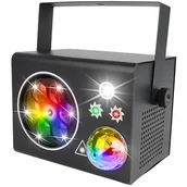 Oświetlenie i efekty wizualne - Multiefekt LED LIGHT4ME Party Box V2 Efekt Disco Laser - miniaturka - grafika 1