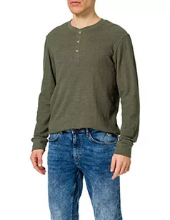 Blend Sweter męski, 180515_dusty Olive, M - Swetry męskie - miniaturka - grafika 1
