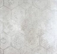 Płytki ceramiczne - Płytka gresowa Soft Concrete Hexagon Silver 120x60x0,8cm - miniaturka - grafika 1