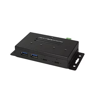 LogiLink HUB USB Przemysłowy HUB USB 3.1 combo 4-portowy (UA0316) - Huby USB - miniaturka - grafika 1