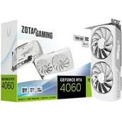 Karty graficzne - Zotac GeForce RTX 4060 Twin Edge OC White Edition 8GB GDDR6 ZT-D40600Q-10M - miniaturka - grafika 1