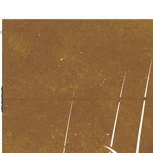 Furtka ogrodowa, 85x175 cm, stal kortenowska, motyw trawy Lumarko! - Ogrodzenia - miniaturka - grafika 4