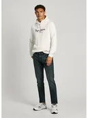 Spodnie męskie - Pepe Jeans Dżinsy - Tapered fit - w kolorze antracytowym - miniaturka - grafika 1