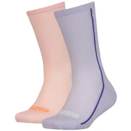 Skarpetki damskie - Puma, Skarpety dla dzieci, Mesh Sock 2 pary , brzoskwiniowe 907628 02, rozmiar 27/30 - miniaturka - grafika 1