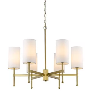 CosmoLight DENVER P06970WH AU żyrandol 6x40W/E14 P06970WH AU - Lampy sufitowe - miniaturka - grafika 1