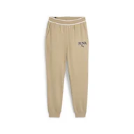 Spodnie męskie - Męskie Spodnie PUMA PUMA SQUAD SWEATPANTS TR CL 67897283 – Brązowy - miniaturka - grafika 1
