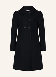 Dolce & Gabbana Płaszcz Wełniany schwarz - Płaszcze damskie - miniaturka - grafika 1