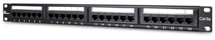 PATCH PANEL UTP CAT.6A GETFORT  - Raty 0% - 38 sklepów w całej Polsce - Pozostałe akcesoria sieciowe - miniaturka - grafika 1