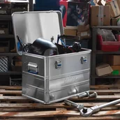 Skrzynki i torby narzędziowe - ALUTEC Aluminiowa skrzynia COMFORT, 6 L - miniaturka - grafika 1