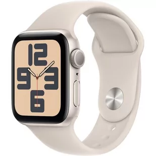 Apple Watch SE 2 GPS 40mm Aluminium Sport S/M Beżowy - Smartwatch - miniaturka - grafika 1