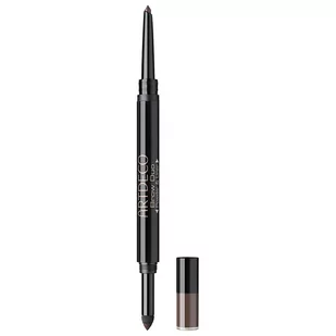 Artdeco Brow Duo Powder & Liner kredka i puder do brwi 2 w 1 odcień 12 Ebony 0,8 g - Kredki do oczu - miniaturka - grafika 1