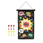 Zabawki i gry sportowe - Magnetyczna gra w rzutki Superbohater 4-8 lat Janod - miniaturka - grafika 1