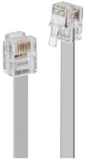 Lindy Lindy RJ-12 Kabel 6/6 1:1-verbunden 50m 34229