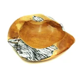 Tace i patery - DREWNIANA MISA PATERA Z DREWNA TEKOWEGO TEAK - miniaturka - grafika 1