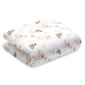 Kołdry i poduszki dla dzieci - Yosoy Kołderka Bambusowa 100×75 Butterflies - miniaturka - grafika 1