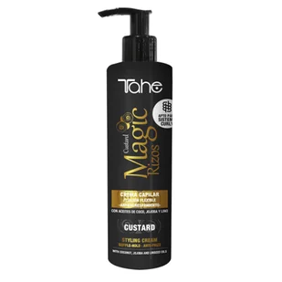 Tahe Magic Rizos, Supple Hold Custards, krem do stylizacji włosów kręconych, 500ml - Kosmetyki do stylizacji włosów - miniaturka - grafika 1
