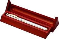 Długopisy - Kyocera KCB-30W srebrny długopis kulkowy - tusz na bazie wody - miniaturka - grafika 1