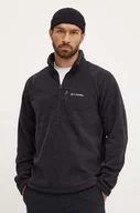 Bluzy męskie - Columbia bluza sportowa Fast Trek III kolor czarny gładka 1553511 - miniaturka - grafika 1
