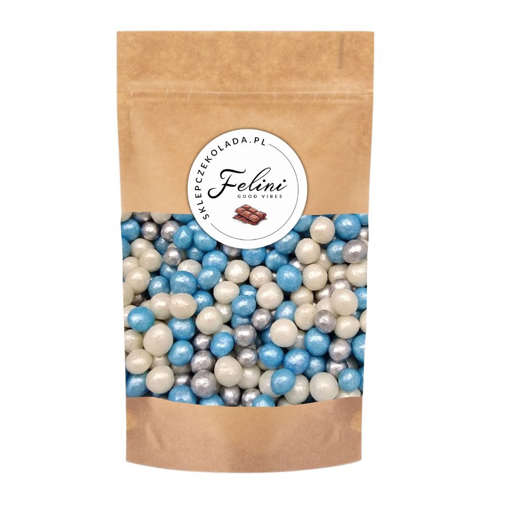 Felini Posypka ryżowa cukrowa Niebiesk mix 5mm 25g