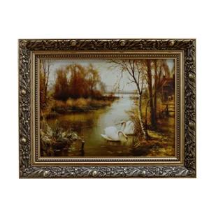 Reprodukcja - rama złota 40 x 50 cm - Ramki na zdjęcia - miniaturka - grafika 2