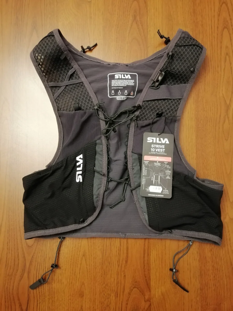 Kamizelka do biegania Silva Strive 10 Vest black L