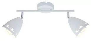 Candellux Listwa lampa sufitowa plafon spot Coty 2x40W E14 biały mat 92-67128 - Lampy sufitowe - miniaturka - grafika 1