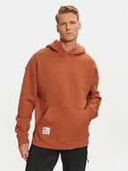 Bluzy męskie - Alpha Industries Bluza 146336 Brązowy Regular Fit - miniaturka - grafika 1