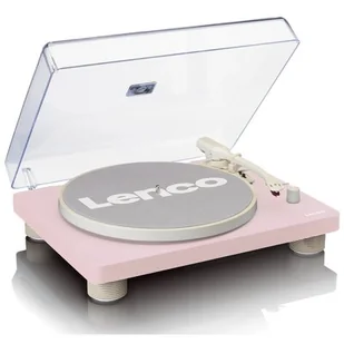 Gramofon LENCO LS-50 Różowy - Gramofony - miniaturka - grafika 1