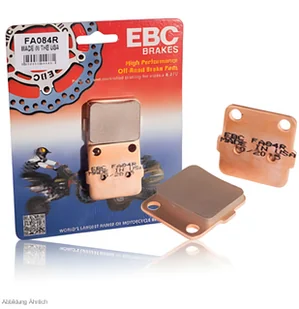 Klocki hamulcowe EBC FA656R Goldstuff Sintered Metal do Polaris Ranger 0 EV RZR XP Turbo EPS Ace SP 325 - 925 ccm - Klocki hamulcowe - miniaturka - grafika 1