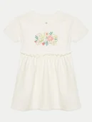 Sukienki i spódniczki dla dziewczynek - Gap Sukienka codzienna 736116-01 Écru Regular Fit - miniaturka - grafika 1
