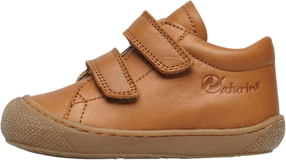Buty dziecięce Naturino Cocoon oddychające płótno brązowy rozmiar 24 EU