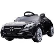 Pojazdy elektryczne dla dzieci - Samochód dla dziecka SUN BABY Mercedes Benz SLC300 Czarny | Bezpłatny transport - miniaturka - grafika 1