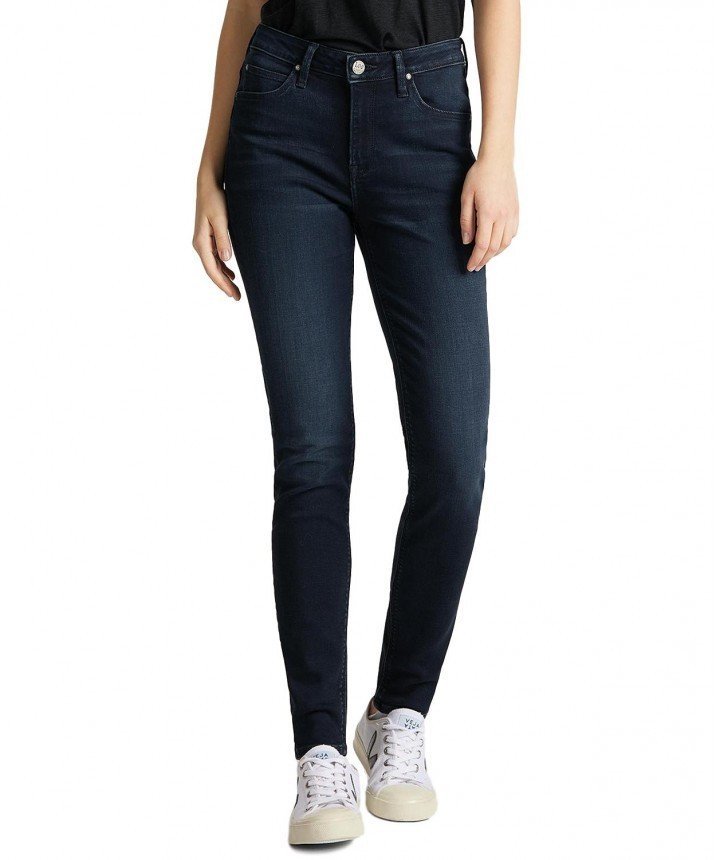 Jeansy Lee Scarlett High Worn Ebony L626PHQS 27 31