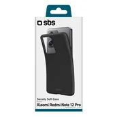 Etui i futerały do telefonów - SBS - Case Sensity for Xiaomi Redmi Note 12 Pro, black - miniaturka - grafika 1