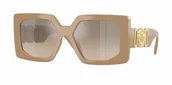 Okulary przeciwsłoneczne - Okulary Przeciwsłoneczne Versace VE 4478U Beige - miniaturka - grafika 1