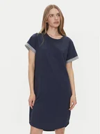 Sukienki - JDY Sukienka codzienna Ivy 15174793 Granatowy Regular Fit - miniaturka - grafika 1