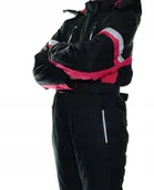 Kombinezony dla dzieci - Kombinezon Zimowy Narciarski Jednoczęściowy Dla Dziewczynki Dziewczęcy 146 - miniaturka - grafika 1