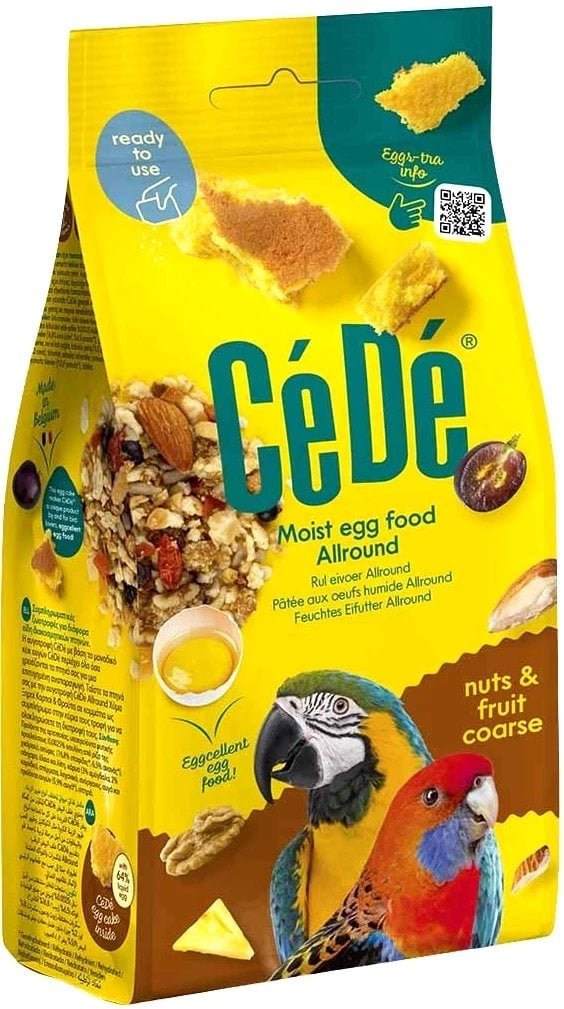 CeDe Wilgotna Karma dla Ptaków Owoce Orzechy 200g