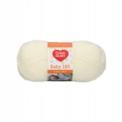 Pasmanteria - Włóczka Red Heart Baby 185 kremowy 1002 - miniaturka - grafika 1