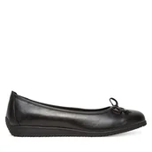 Baleriny - Baleriny Marco Tozzi 2-22130-44 Czarny - miniaturka - grafika 1