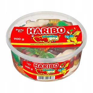 Haribo Big Box 900 g Z Niemiec - Żelki - miniaturka - grafika 1
