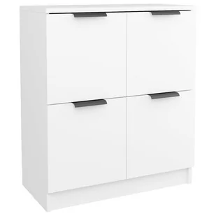 Lumarko Komody, 2 szt., białe, 60x30x70 cm, materiał drewnopochodny - Komody - miniaturka - grafika 4
