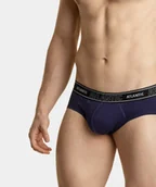 Majtki męskie - SLIPY ATLANTIC MP-1569/01 JZ23 (kolor niebieski, rozmiar M) - miniaturka - grafika 1