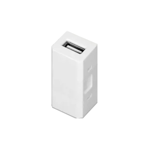 Orno polska Kostka z gniazdem USB do gniazda meblowego OR-GM-9011/W lub OR-GM-9015/W,OR-GM-9011/W/USB OR-GM-9011/W/USB - Gniazdka elektryczne - miniaturka - grafika 1