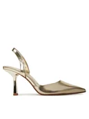 Sandały damskie - Aldo Sandały Brusanti 13985166 Złoty - miniaturka - grafika 1